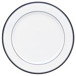 Dansk Concerto Allegro Dinner Plate, White