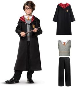 Witch Costume Halloween Costume for Kid Teenagers, Magical World Outer Robe, Top and Pants (Pants Kit, 110cm-3~4yrs)