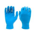 Showa 7500PF Disposable Powder Free Nitrile Safety Glove, XX-Large (Box of 90 Gloves) , Blue