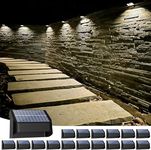 Solar Fence Lights Outdoor 16Pack, 