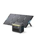 Anker SOLIX C1000 Portable Power Station with 400W Solar Panel, 1800W Solar Generator, LFP (LiFePO4) Battery, 4 AC Outlets, Up to 2400W for Home, Power Outages, and Outdoor Camping
