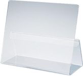 The Classic All-Acrylic Cookbook Holder in a Clear Bag Presentation with Label