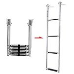 Telescoping Marine Boat Ladder 4-St