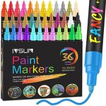 IVSUN Paint Pens Paint Markers, 36 
