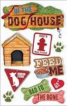 Paper House Productions STDM-0018E 3D Cardstock Stickers, Dog