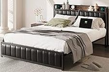 ANCTOR Queen Bed Frame with Storage
