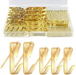 Heavy Duty Picture Hooks, 90Pcs Pic