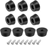 uxcell 10Pcs Rubber Bumper Feet, 0.