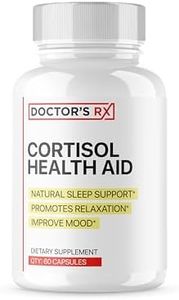 Doctor's RX || #1 New Cortisol Health Supplement || Improve Mood, Relaxation, Induces Sleep | Ultra Dosed Formula w/ 27 Powerful Ingredients | 3rd Party Tested, Vegan + USA Made - 60 Capsules