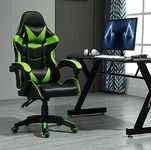 Racing Chair With Lumbar Cushions