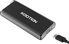 KOOTION 500G Portable External SSD USB 3.1 Type C Flash Drive External Solid State Drive Portable SSD Type A to C Cable for PC/Laptop/Mac/Android/Linux