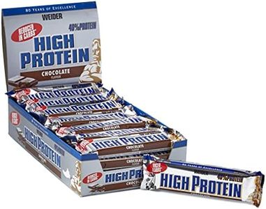 Weider Low Carb High Protein, caja mixta en los sabores chocolate, 24 piezas por caja, fitness y musculación, 24 x 50 g