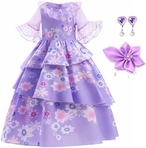 Magic Family Princess Costume Halloween Cosplay Dress Up for Girls with Accessories