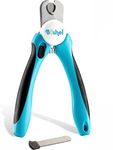 Boshel Small Dog Nail Clipper - Dog Nail Trimmer with Safety Guard, Dog Nail Clippers for Small Dogs & Cat, Razor-Sharp Dog Nail Trimmers, Puppy Toenail Cutter, Pet Nail Clippers for Dogs + Nail File