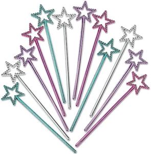 Fun Express - Mini Star Wands - Apparel Accessories - Costume Accessories - Bulk Accessories - 24 Pieces