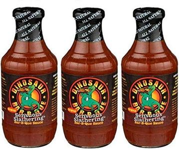 Dinosaur Bar-B-Que (Barbecue/BBQ) Sauce - Original Sensuous Slathering - 19 Oz. (3 Pack of 3)