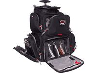 Rolling HANDGUNNER Backpack W/Cradle-4 Handgun - Black