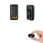 10 Days Long Battery Life 128G Magnetic Voice Activated Recorder,2000 Hours Recording Capacity,Digital Audio Recorder, Small Recording Devices,STTWUNAKE