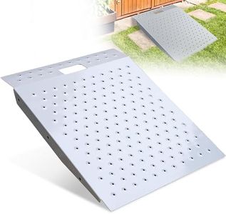 WHALEMOTOR Shed Ramp 1PC, Loading Ramp for Riding Mower, 29" L x24 W, 750 lbs Capacity, Shed Storage Ramps for Sheds, Garages, Barns, ATV, Lawnmower, Golf Cart, Sturdy Anti-Slip Ramps