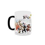 Morphing Mug Looney Tunes (The Tunes) Ceramic Mug, Black