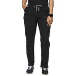 FIGS YOLA Skinny Scrub Pants for Women – Black, S