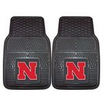 FANMATS - 8871 NCAA University of Nebraska Cornhuskers Vinyl Heavy Duty Car Mat