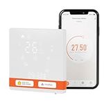 MOES Smart Thermostat for Water Floor Heating | Matter over WiFi | Tuya Platform | Compatible with Apple Home, Alexa, Google Home