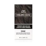 COLORCHARM Permanent Liquid Hair Color for Gray Coverage| 3NW Dark Natural Warm Brown | 1.4 Fl oz.