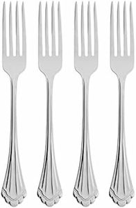 Oneida Marquette Fine Flatware Dinner Forks, Set of 4