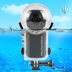 PULUZ 50m/164ft Invisible Dive Case for Insta360 X3 Accessories Underwater Housing Cover Protective Case PC Shell, Underwater Photography Cameras for Insta 360 x3 Waterproof Cases
