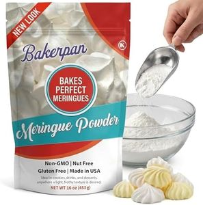 Bakerpan Meringue Powder for Royal Icing - 16 oz - For Baking, Frosting, Cookies, Pies & Cake Decorating - Kosher, Gluten-Free, Made in USA