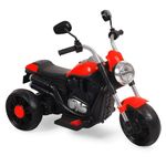 Shipeeship Battery Operated Bike for Kids of Age 2 to 4 Years- Kids Electric Ride on Bike with Foot Accelerator and Music, Red