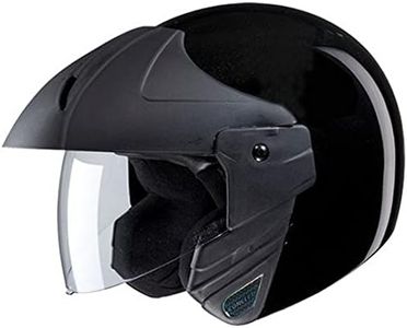 Studds Ninja Concept Eco Open Face Helmet- Black (Xl)