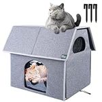 MIU Color Outdoor Cat House, Large 
