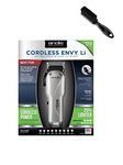 Andis Cordless Envy Li Adjustable Blade Clipper with The Classic Barber Blade Brush Bundle