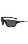 Columbia Men's Sunglasses SLICK CREEK - Matte Tort & Black with Polarized Green Mirror Lens