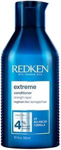 REDKEN Conditioner, For Damaged Hair, Repairs Strength & Adds Flexibility, Extreme, 300 ml