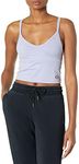 Champion Women's Soft Touch Cropped Tank, Enchanted Lilac Heather, X-Large