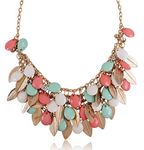 Shining Diva Fashion Multicolor Metal Choker Stylish Necklace For Women & Girls (amz6015np)