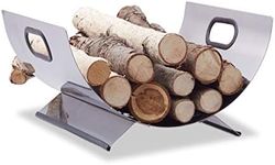Relaxdays Stainless Steel Wood Crad