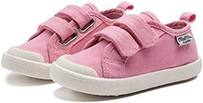 m1&m2 Trainers Canvas Toddler Size Kids Boys Girls Running Shoes Breathable School Sneakers Sports Outdoor Children