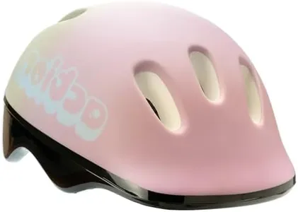Toddler Helmets Kids Girl Boy Bike Helmet Muti-Sport Adjustable from Toddler Kids to Youth CPSC Certificated (Light Pink, S（18.5~20.5"）)