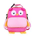 Yodo Playful Kids Lunch Boxes 3-Way Carry Bag and Toddler Backpack, Safe Insulated Lining, Large Fro