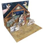 LANG Nativity Pop-Up Christmas Cards (2005102)