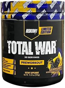 Redcon1 Total War Blackberry Lemonade Flavour Pre-Workout Dietary Supplement Powder 30 Servings