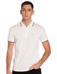 HUGO BOSS Men's Paddy Polo Shirt, Classic White, Large