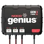 NOCO Genius GENM3, 3-Bank, 12-Amp (