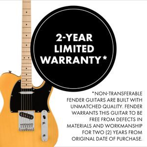 Squier Affinity Telecaster Electric Guitar – Butterscotch