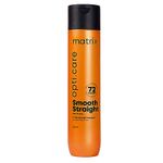 Matrix Opti.Care Professional Shampoo for Salon Smooth Straight Hair | Control Frizzy Hair for up to 4 Days | With Shea Butter | No Added Parabens | (350 ml)