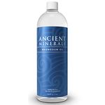 Ancient Minerals Magnesium Oil Spray Bottle, high Concentration Topical Genuine Zechstein Magnesium Chloride Topical Magnesium - Refill/Value Size 33.8oz (1L)